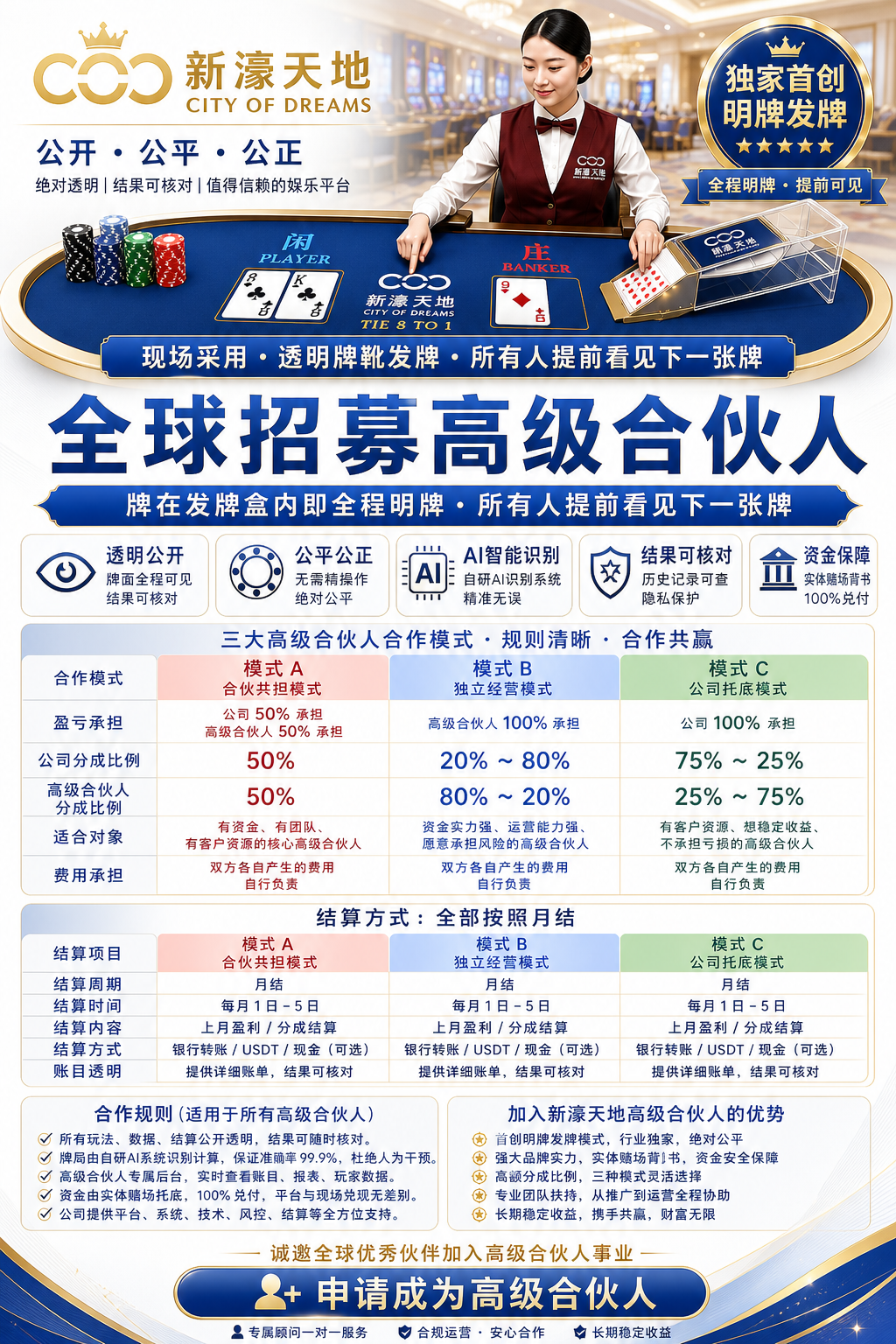 全球招募高级合伙人